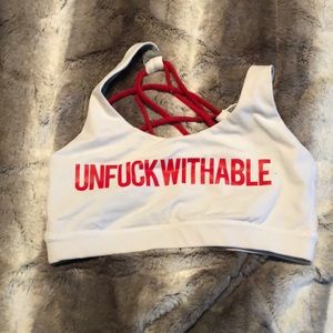 Sports bra worn once